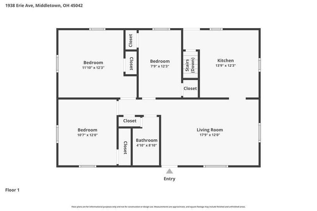 1938 Erie Avenue, Middletown, OH 45042