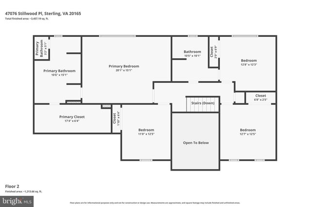 47076 STILLWOOD PL, Sterling, VA 20165