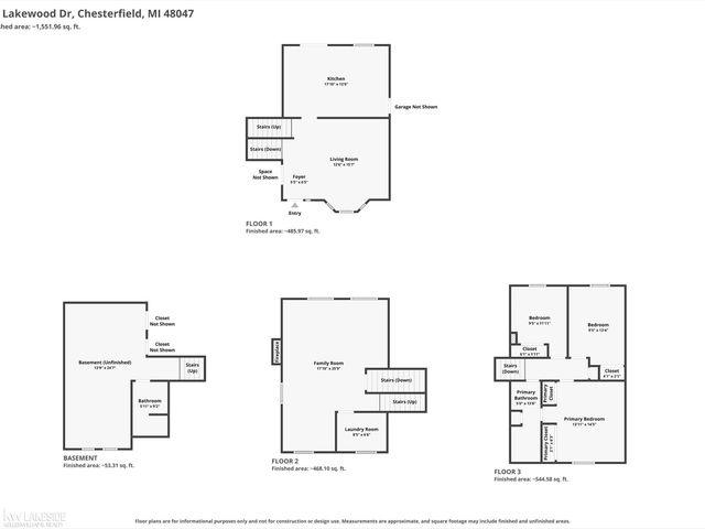 34310 LAKEWOOD Drive, Chesterfield Twp, MI 48047
