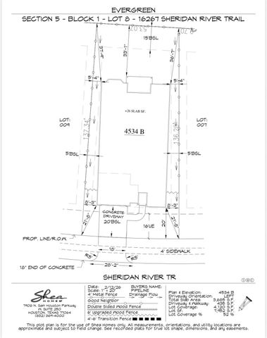 16267 Sheridan River Trail, Conroe, TX 77302