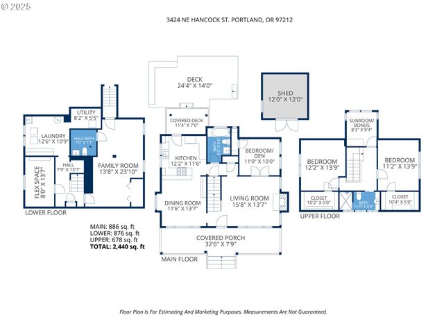 3424 Ne HANCOCK St, Portland, OR 97212