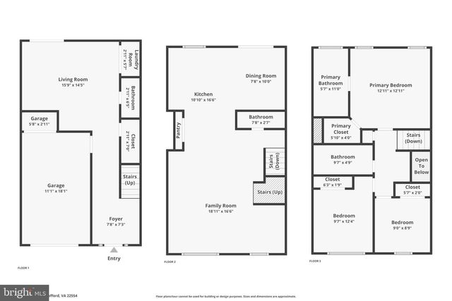 205 TRADEWINDS TER, Stafford, VA 22554