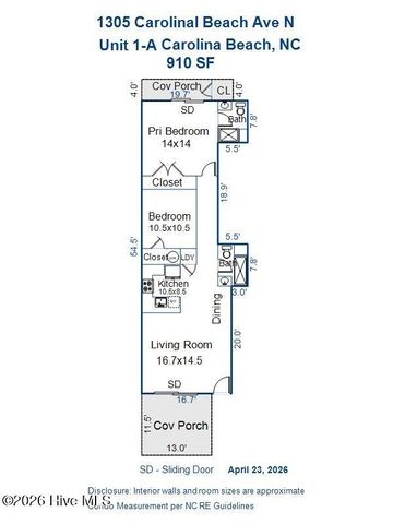 1305 Carolina Beach Avenue N Apt 1a, Carolina Beach, NC 28428