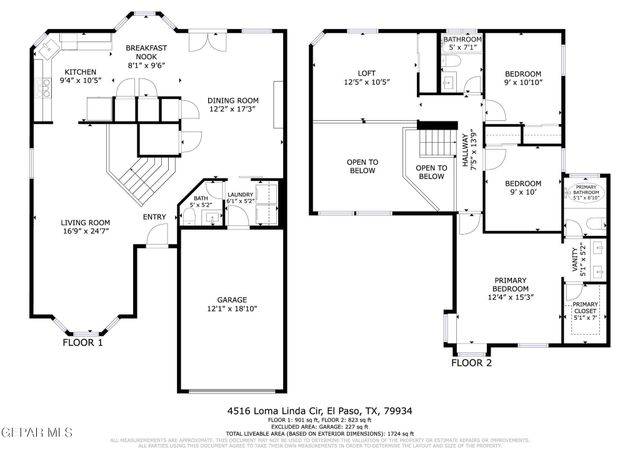 4516 LOMA LINDA Circle, El Paso, TX 79934