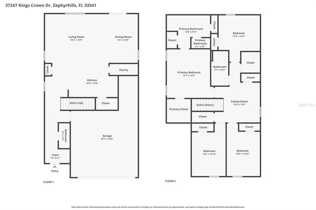 37247 KINGS CROWN DRIVE, Zephyrhills, FL 33541