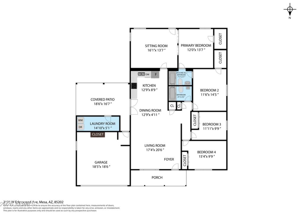 2131 W EDGEWOOD Avenue, Mesa, AZ 85202 — photo 5