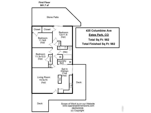 435 Columbine Ave, Estes Park, CO 80517