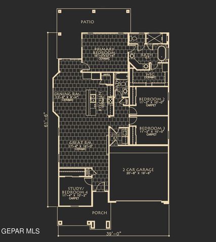 216 EMERALD GOLD Place, Horizon City, TX 79928