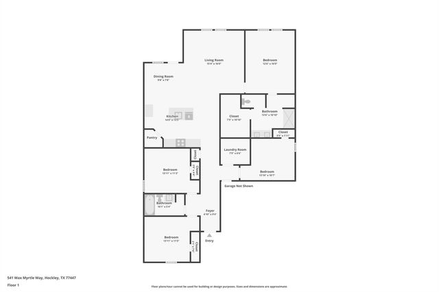 541 Wax Myrtle Way, Hockley, TX 77447