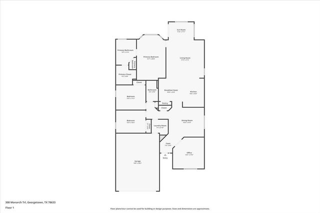 308 Monarch TRL, Georgetown, TX 78633