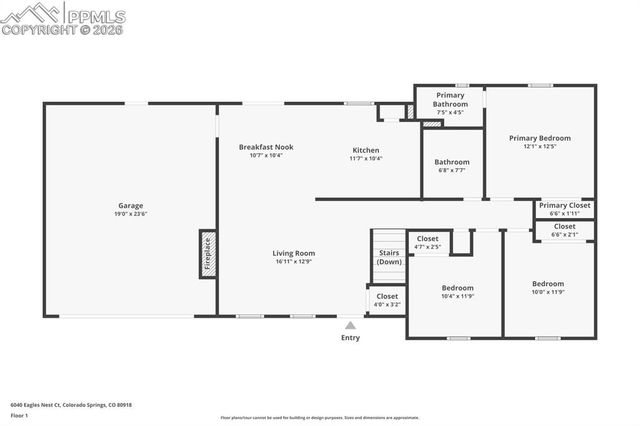 6040 Eagles Nest Court, Colorado Springs, CO 80918