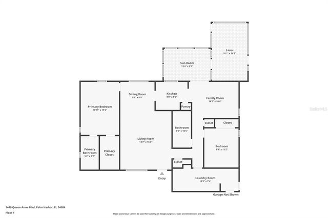 1446 QUEEN ANNE BOULEVARD, Palm Harbor, FL 34684