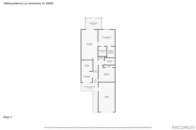 1846 Juneberry Lane, Inverness, FL 34453