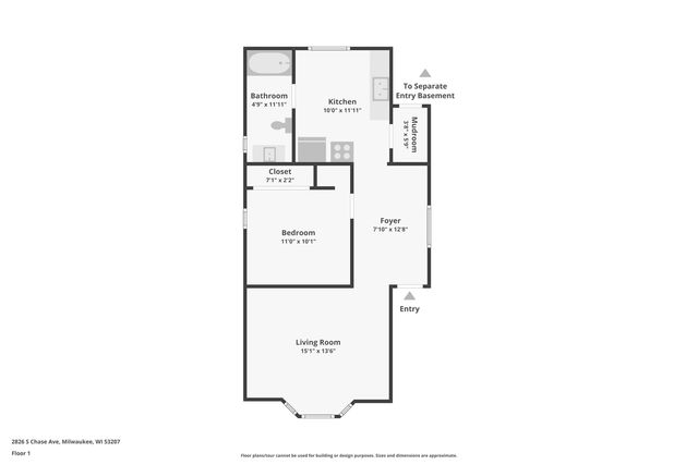 2826 S Chase AVENUE, Milwaukee, WI 53207