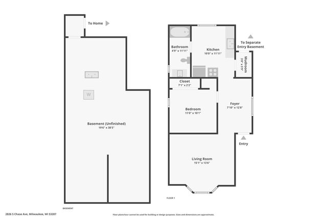 2826 S Chase AVENUE, Milwaukee, WI 53207