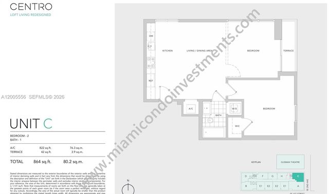 151 SE 1st St 2702, Miami, FL 33131