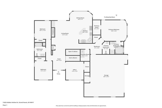 11625 Hidden Hollow Drive, Grand Haven, MI 49417