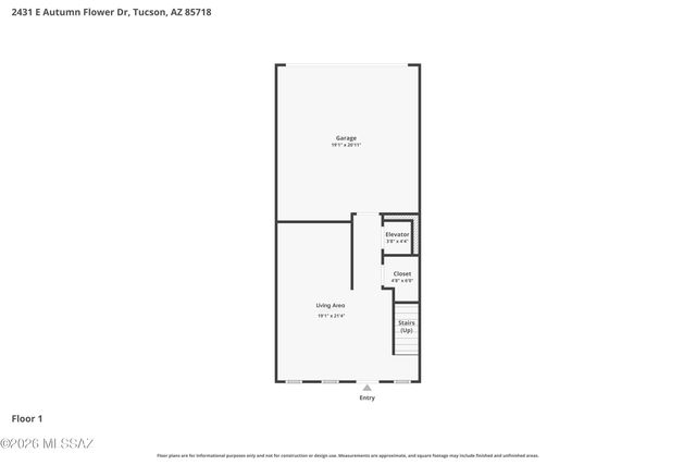 2431 E Autumn Flower Drive, Tucson, AZ 85718