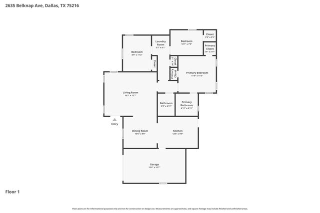 2635 Belknap Avenue, Dallas, TX 75216