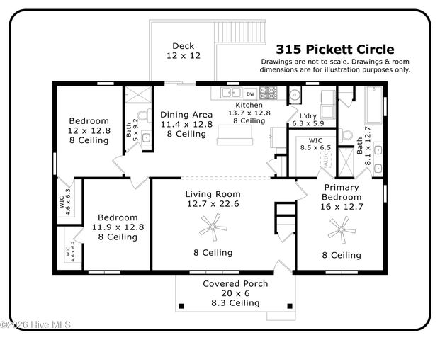 315 Pickett Circle, Vass, NC 28394