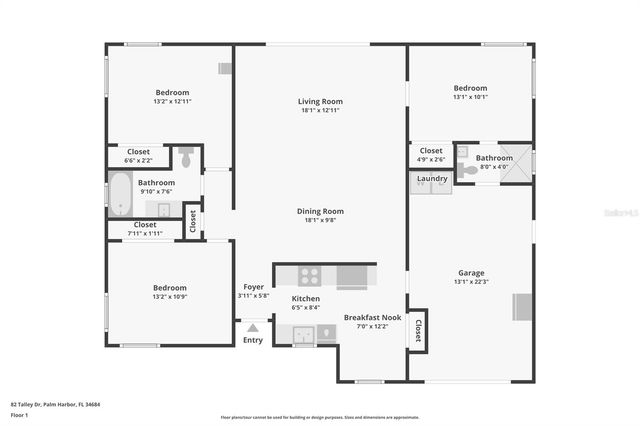 82 TALLEY DRIVE, Palm Harbor, FL 34684