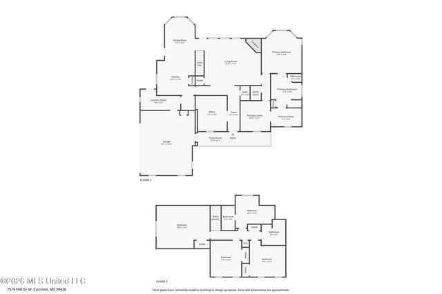 75 N Hill Drive, Carriere, MS 39426