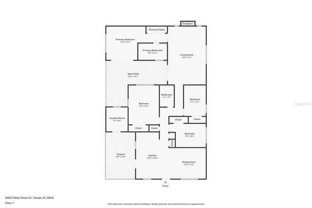 6550 S WEST SHORE CIRCLE, Tampa, FL 33616