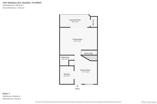 3161 Madison Avenue 107, Boulder, CO 80303