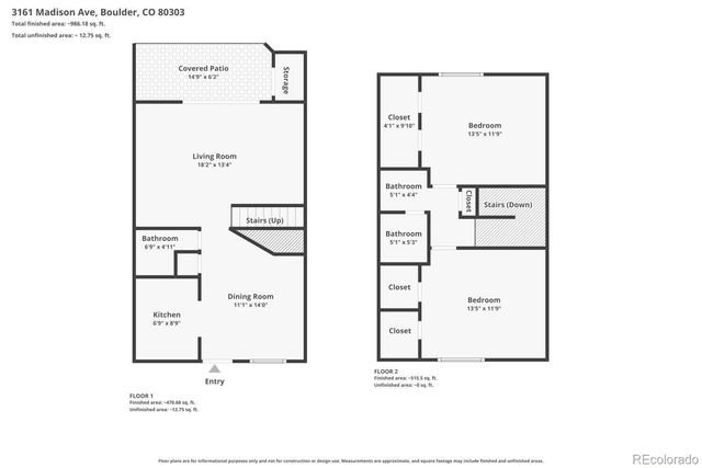 3161 Madison Avenue 107, Boulder, CO 80303