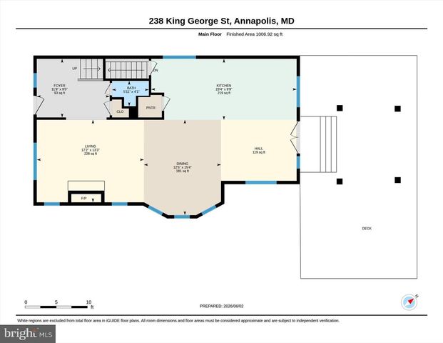 238 KING GEORGE ST, Annapolis, MD 21401
