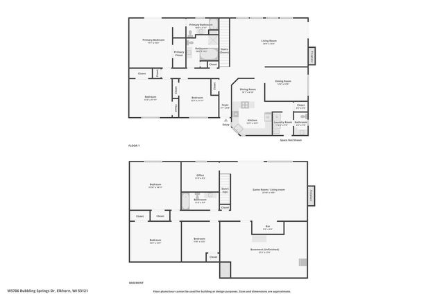 W5706 Bubbling Springs DRIVE, Elkhorn, WI 53121