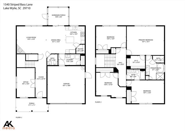 1540 Striped Bass Lane, Clover, SC 29710