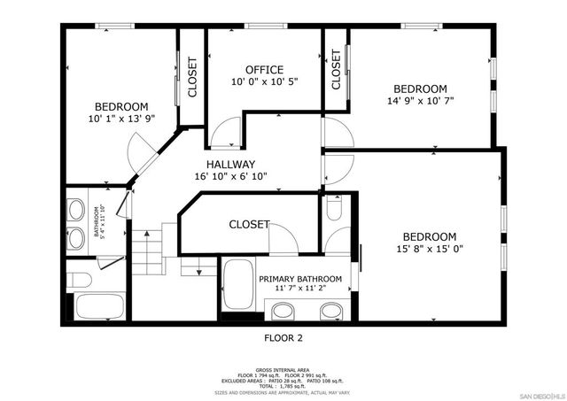 6283 Avenida De Las Vistas 2, San Diego, CA 92154