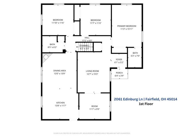 2061 Edinburg Lane, Fairfield, OH 45014