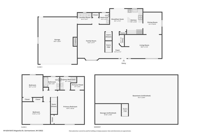 W142N10472 Magnolia DRIVE, Germantown, WI 53022