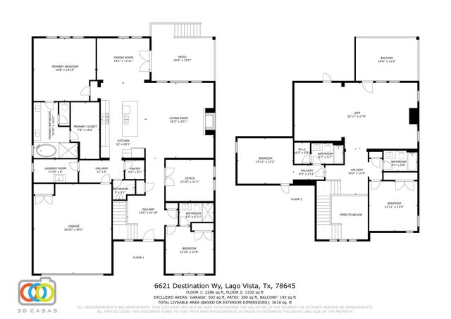6621 Destination WAY, Lago Vista, TX 78645