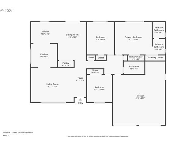 2900 Nw 111TH Ct, Portland, OR 97229
