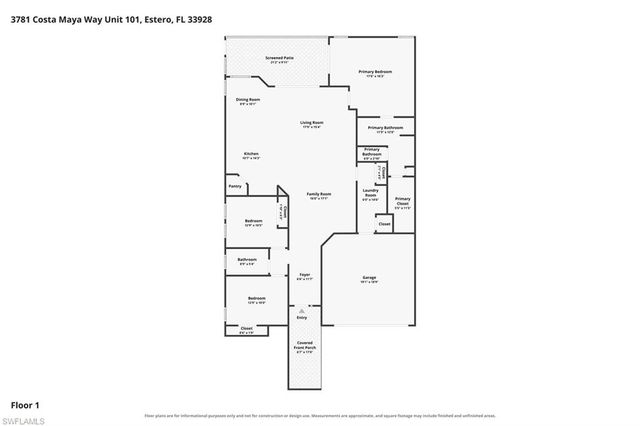 3781 Costa Maya WAY 101, Estero, FL 33928
