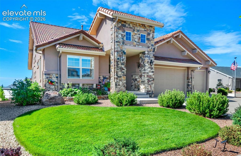 9828 Surrey Run Drive, Colorado Springs, CO 80924 — exterior
