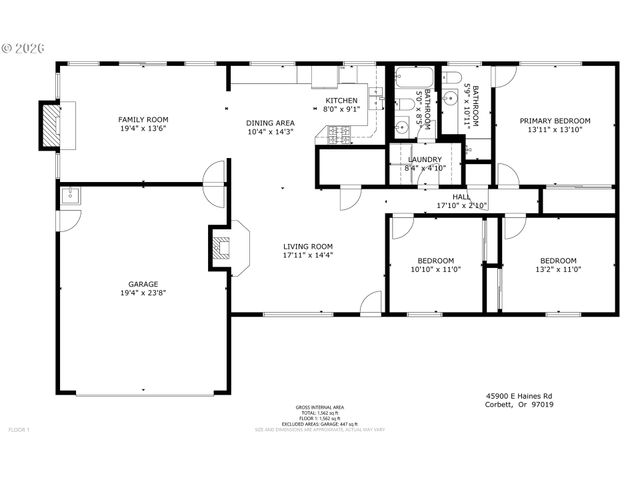 45900 E HAINES Rd, Corbett, OR 97019