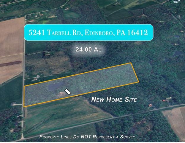 5241 TARBELL Road, Edinboro, PA 16412