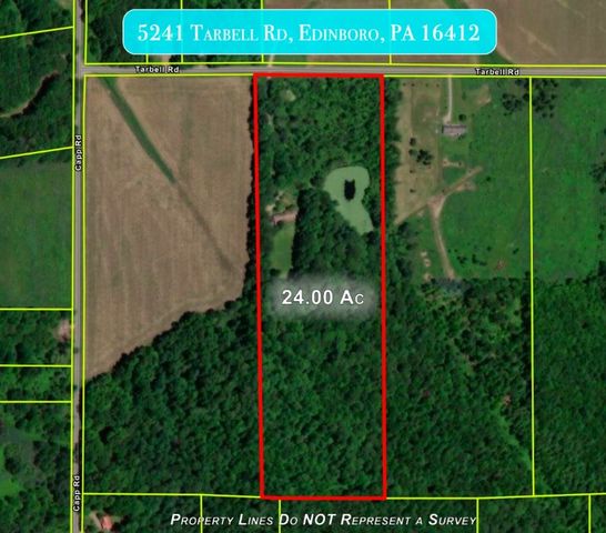 5241 TARBELL Road, Edinboro, PA 16412
