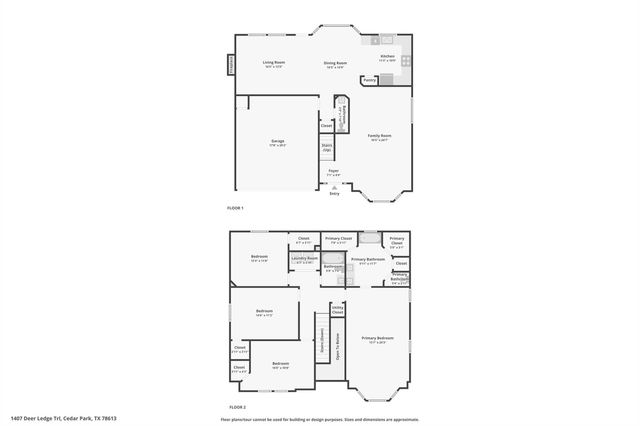 1407 Deer Ledge TRL, Cedar Park, TX 78613