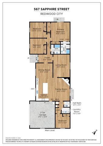 567 Sapphire Street, Redwood City, CA 94062