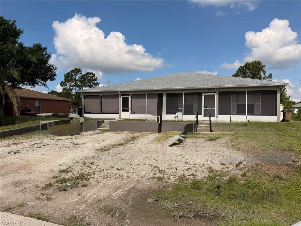 200/202 Ichabod AVE, LEHIGH ACRES, FL 33973 — exterior