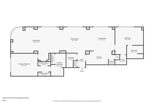 306 4th Ave 1801, Downtown Pgh, PA 15222