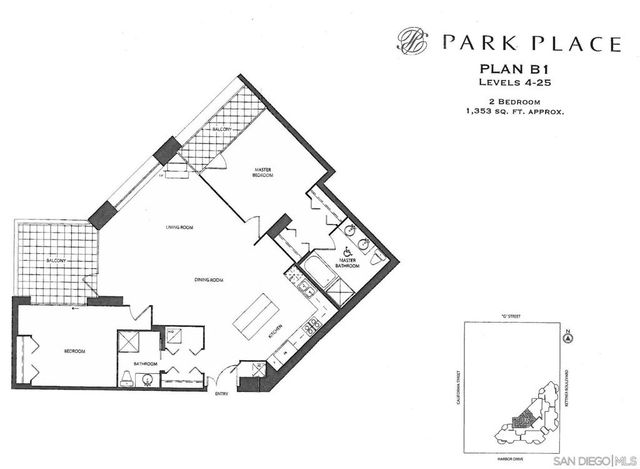 700 W Harbor 407, San Diego, CA 92101
