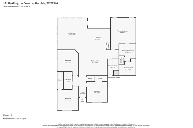 12110 Allington Cove Lane, Humble, TX 77346
