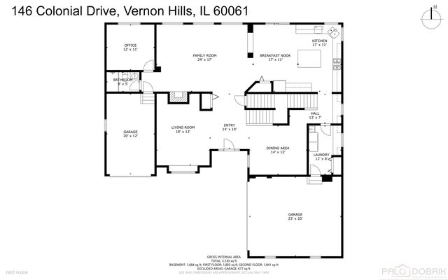 146 Colonial Drive, Vernon Hills, IL 60061