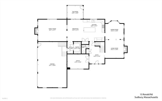 15 Ronald Road, Sudbury, MA 01776